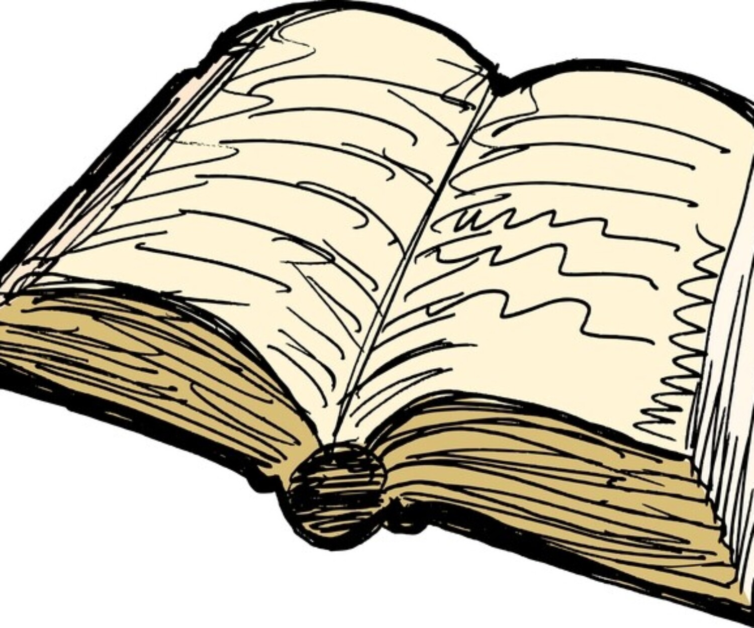 Graphic of open book